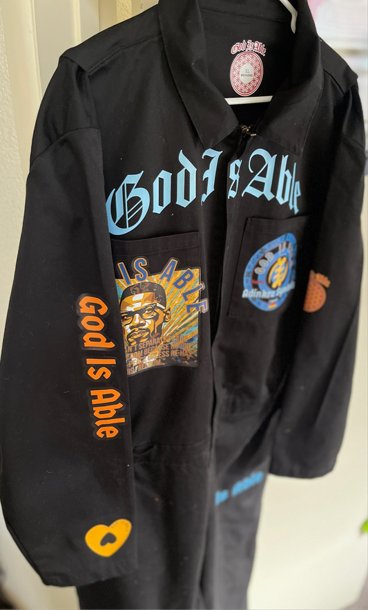 Dickies Black Ball Jump Suit