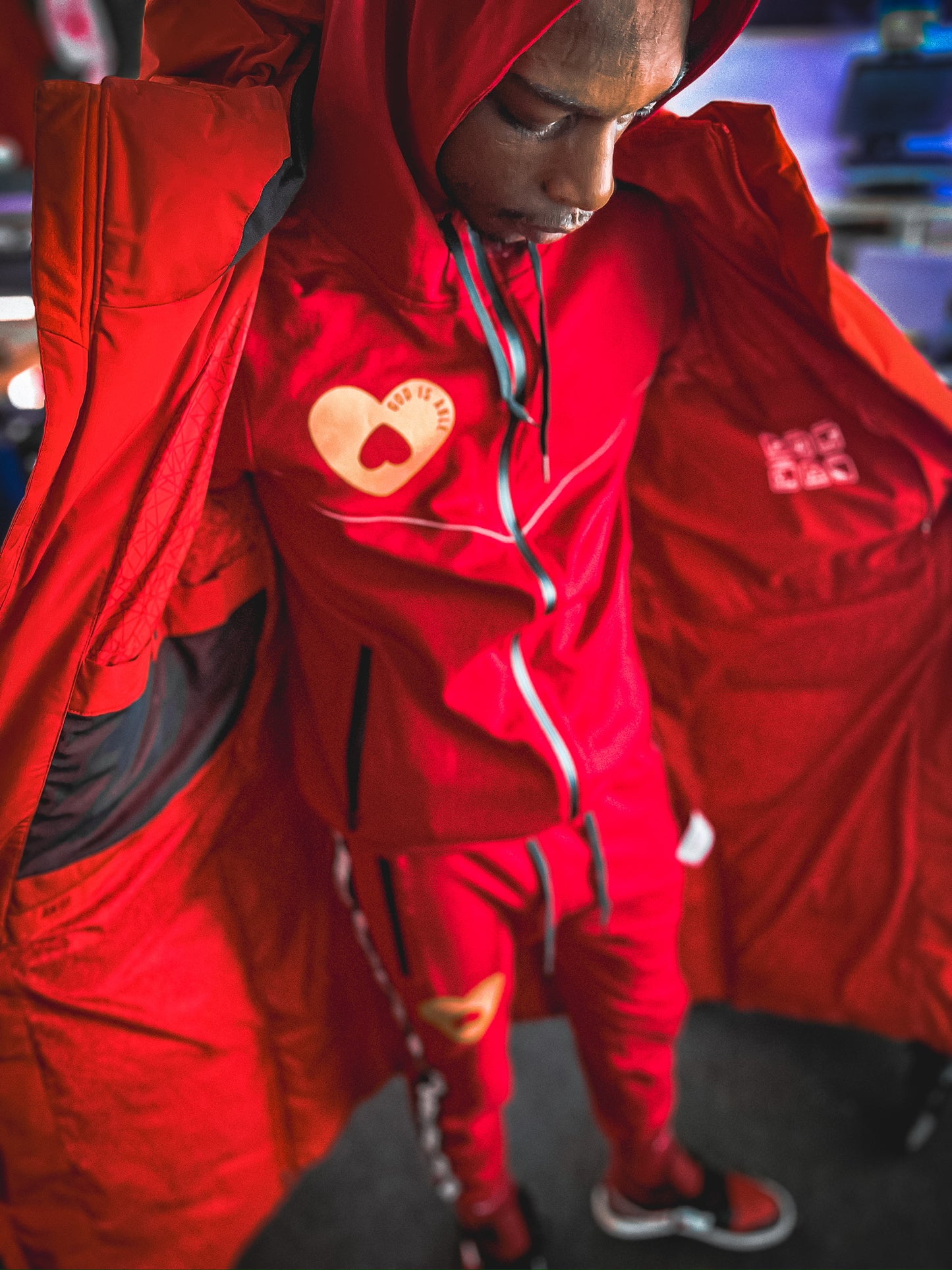 Flower Of Life Athletic Jumpsuit