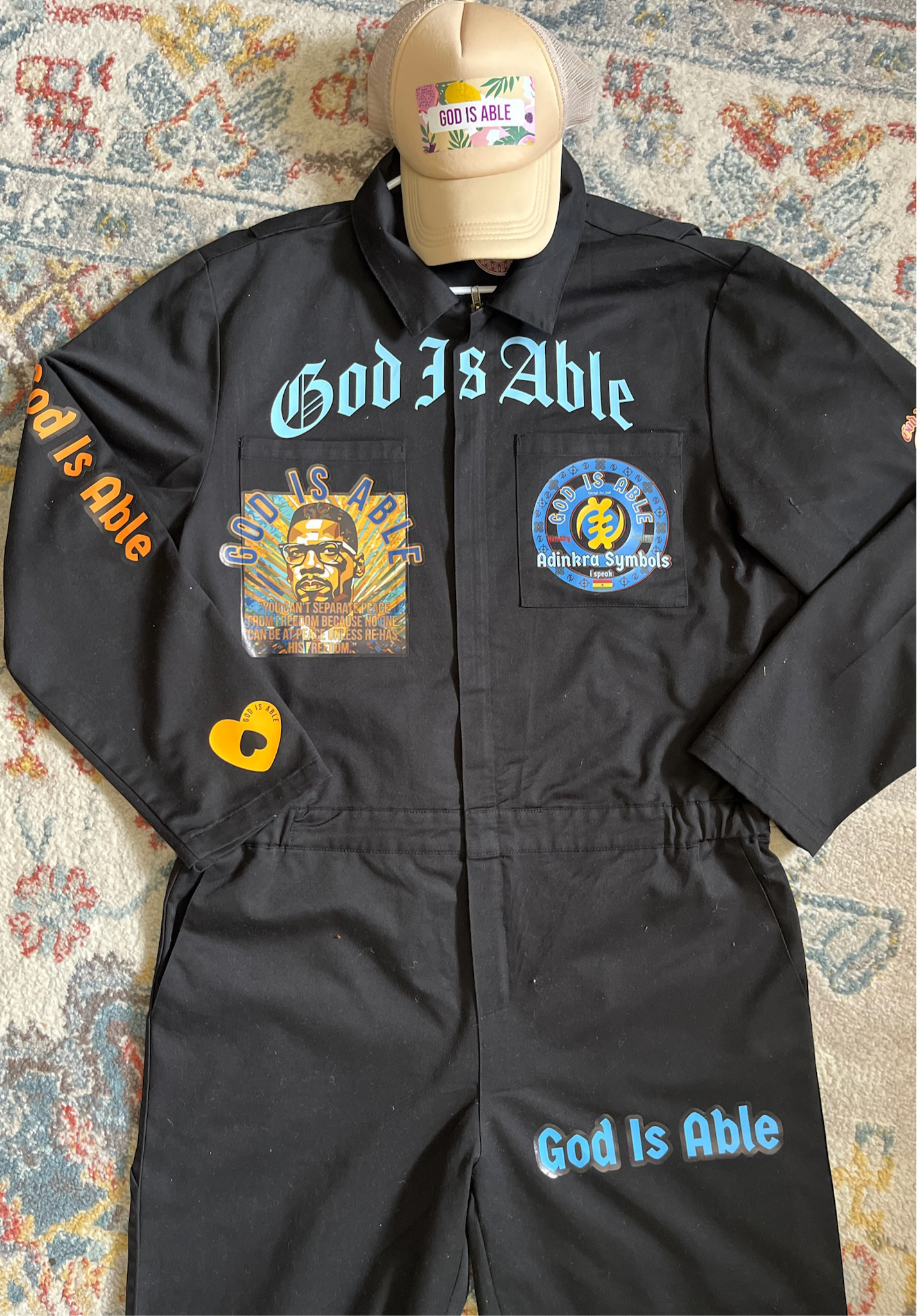 Dickies Black Ball Jump Suit