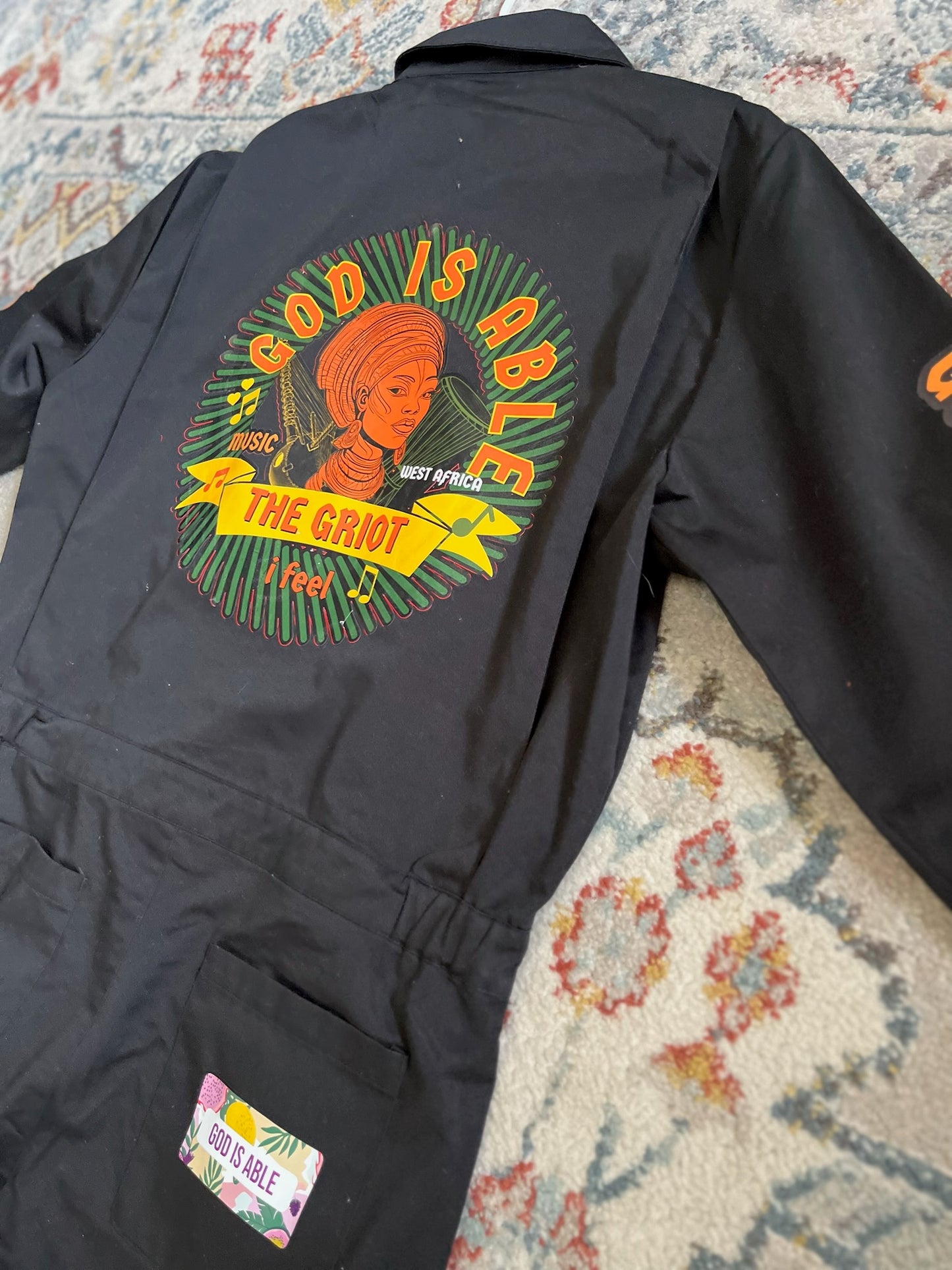 Dickies Black Ball Jump Suit