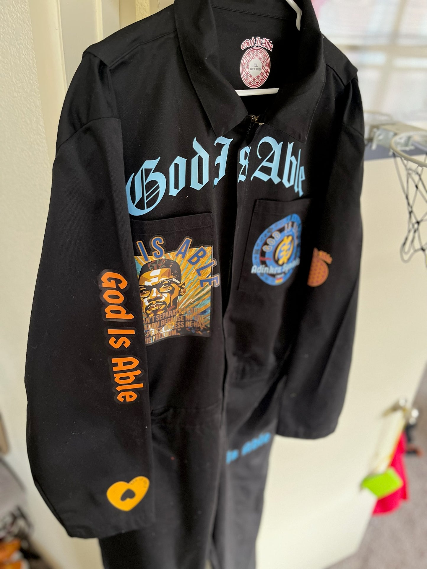 Dickies Black Ball Jump Suit