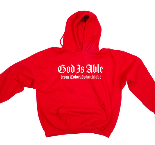 From Colorado With Love OE-Hoodie Red Sea